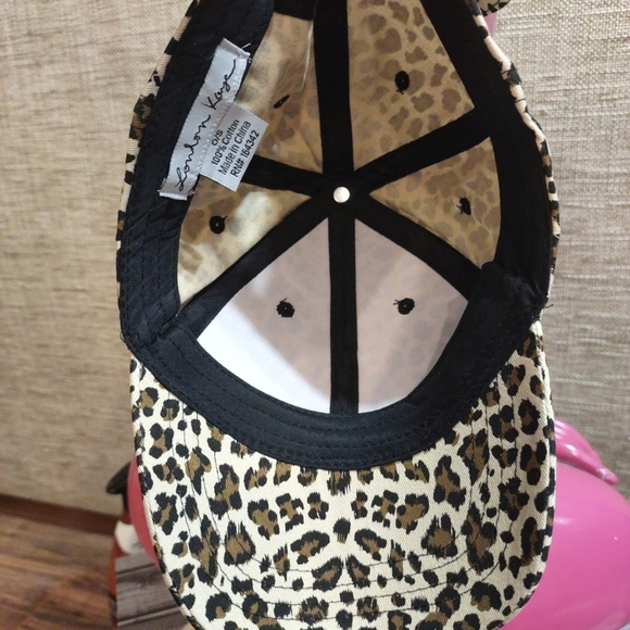 New Leopard Prints Ladies Baseball Cap/ Hat One Size 100% Cotton London Kaye - Picture 7 of 8